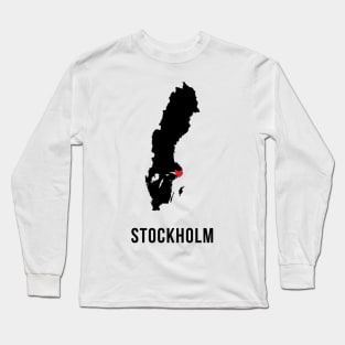 I love "Stockholm" in Sweden Long Sleeve T-Shirt